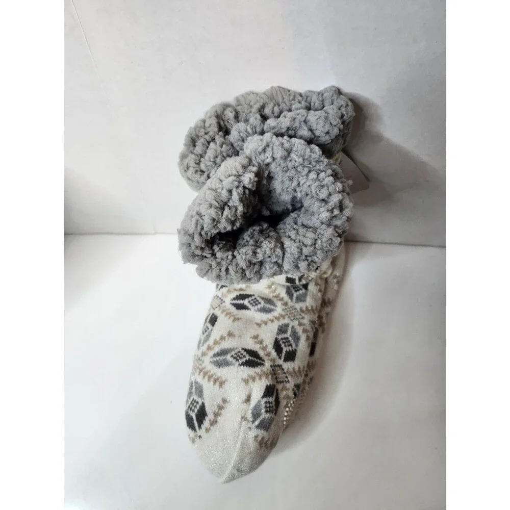 MUK LUKS Original Women’s Slipper Socks L/XL (8-9) NEW WITH TAGS 1E